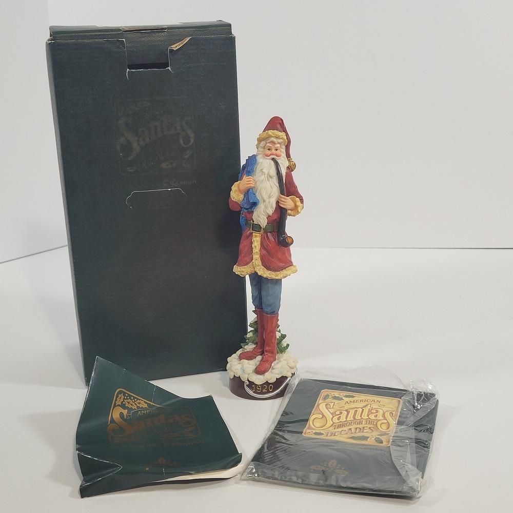 Roman Inc American Santas Through The‎ Decades 1920 Pencil Santa Figurine 66932